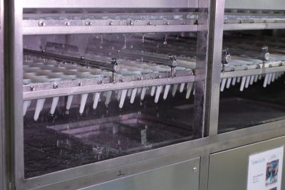 nguyên lý hoạt động của máy rửa chén công nghiệp